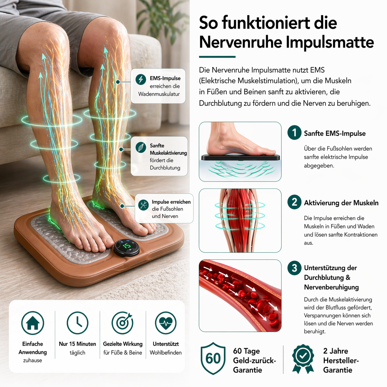 Nervenruhe Impulsmatte